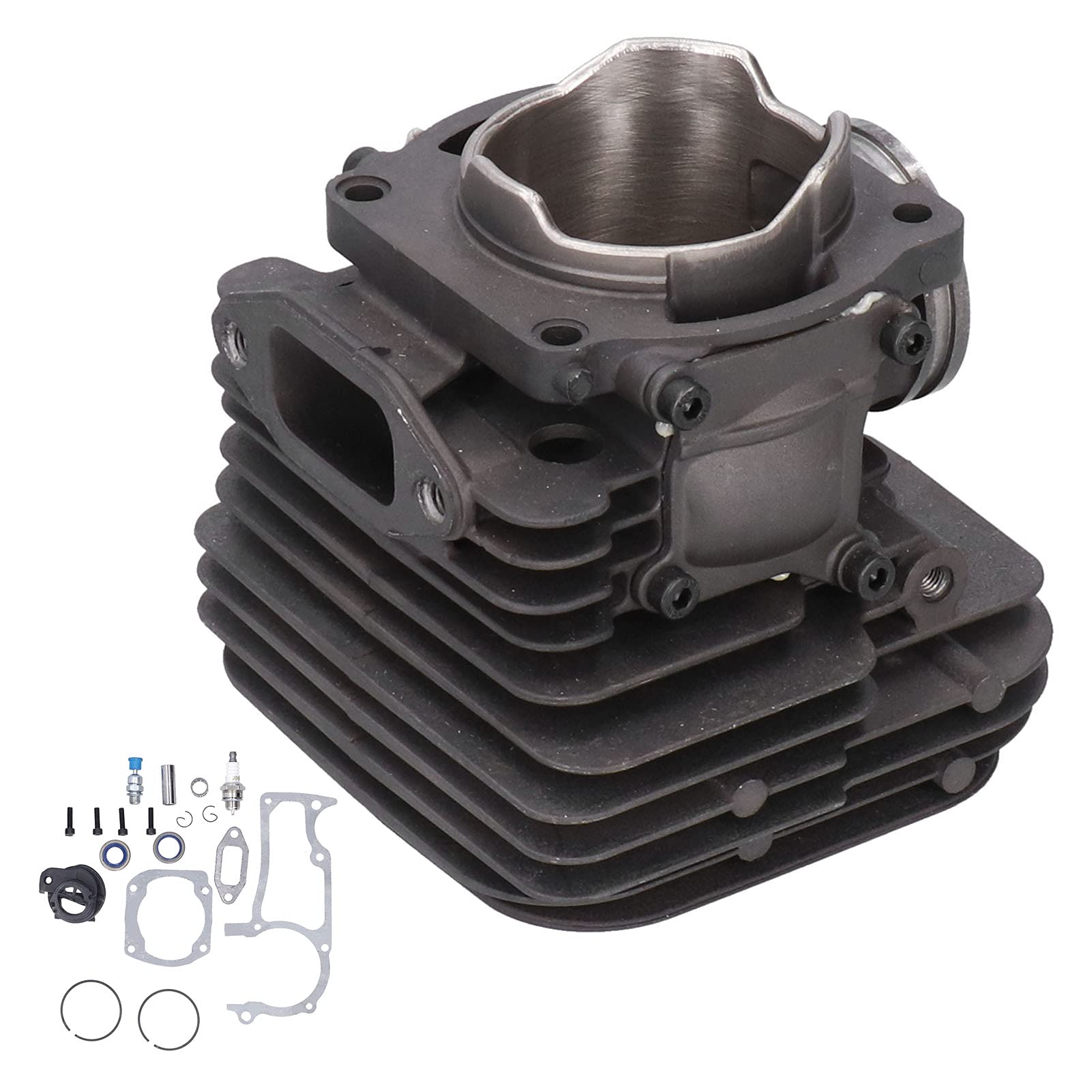 Hyuduo Kit Pistone Cilindro, Guarnizione in Linea a Catena Ricambio Set Ricambio per Motosega 372xp X Torq 365 X-Torq Parte 575255702,Motosega