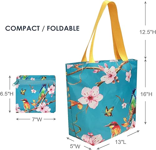 Miniatura 5 de Wrapables Bolsa de viaje grande de Carryall + bolsa de compras reutilizable, plegable, compacta y certificada OEKO-TEX