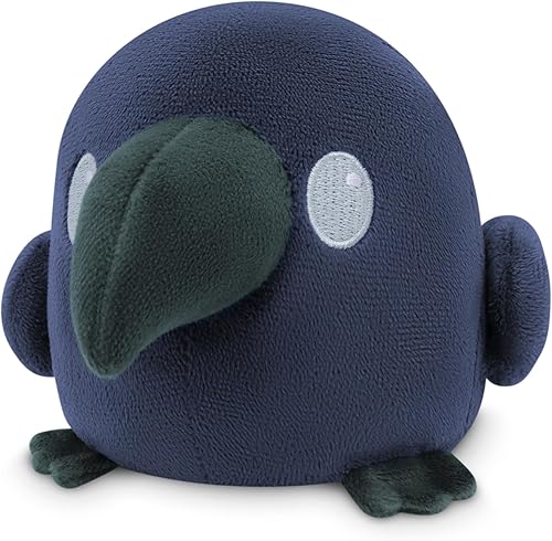 Miniatura 3 de TeeTurtle - Bolsa de peluche - Quill Raven - de los creadores del peluche reversible original de pulpo - Lleva a tu amigo de peluche donde quiera