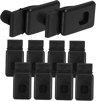 TIDTALEO 10pcs Automotive Glove Box Clip Fasteners for Storage Box Latch Mechanism for Organizing Vehicle Essentials