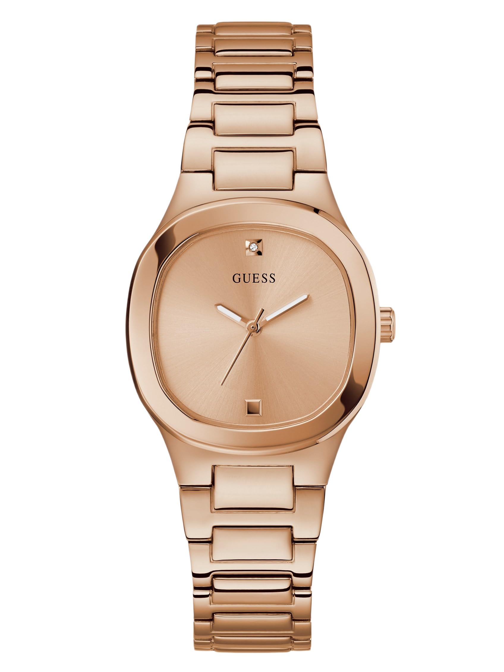 Women Rose Gold Square Stainless Steel Dial Analog Watch- GW0615L3-image-22