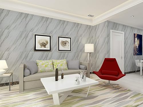 Miniatura 4 de YATAIHUI Papel tapiz de espuma de lino autoadhesivo, decoración de sala de estar, dormitorio, a prueba de colisiones, impermeable, a prueba de