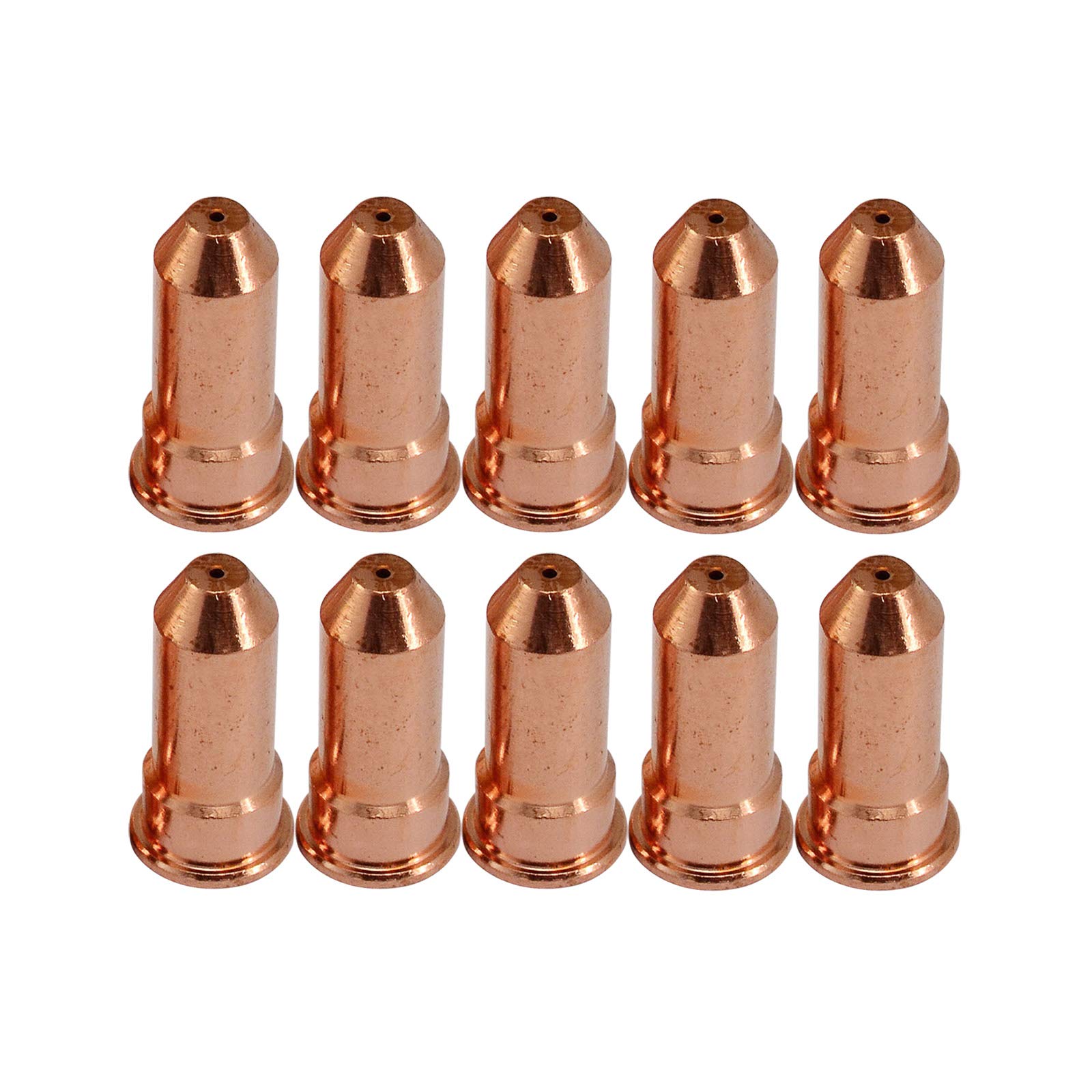 Riverweld C1306 Pd0014 Plasma Long Conical Nozzle 1.0Mm Fit Cebora Hp041 Cp-50 Cb50 Plasma Cutter Torch Pack Of 10