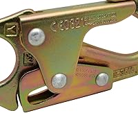 Vista 7 de Fusion Climb Maxi-2 Gancho de acero al carbono de alta resistencia forjado a presión, oro, universal (FP-6013-5-HS-GLD)