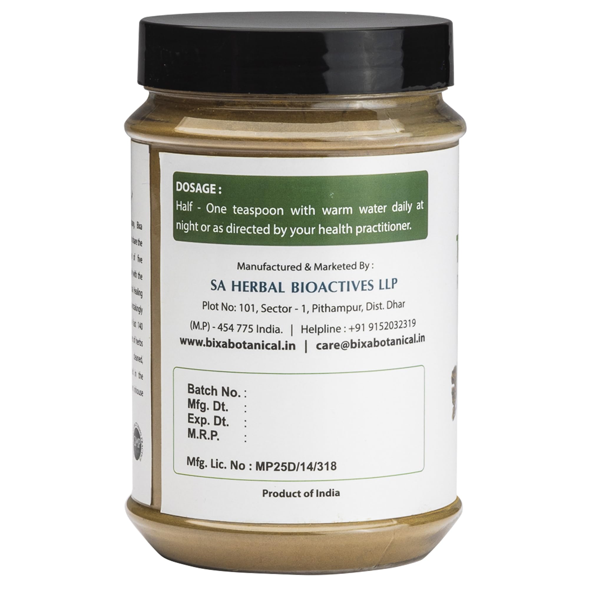 Bixa Botanical Tagara Powder - 200 Gm, Pack of 1 | Sleep Wellness (Valeriana Wallichii), Supports Mental Relaxation & Tranquil Sleep - Image 2 thumbnail
