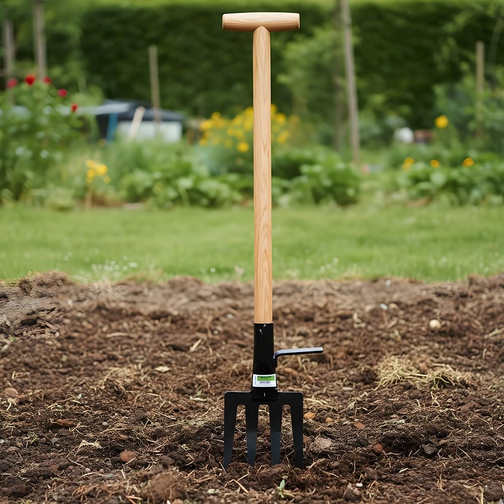ValOak Vanga Dentata – Attrezzo Agricolo per Dissodare il Terreno con Lama 22 cm | Manico Escluso | Made in Italy