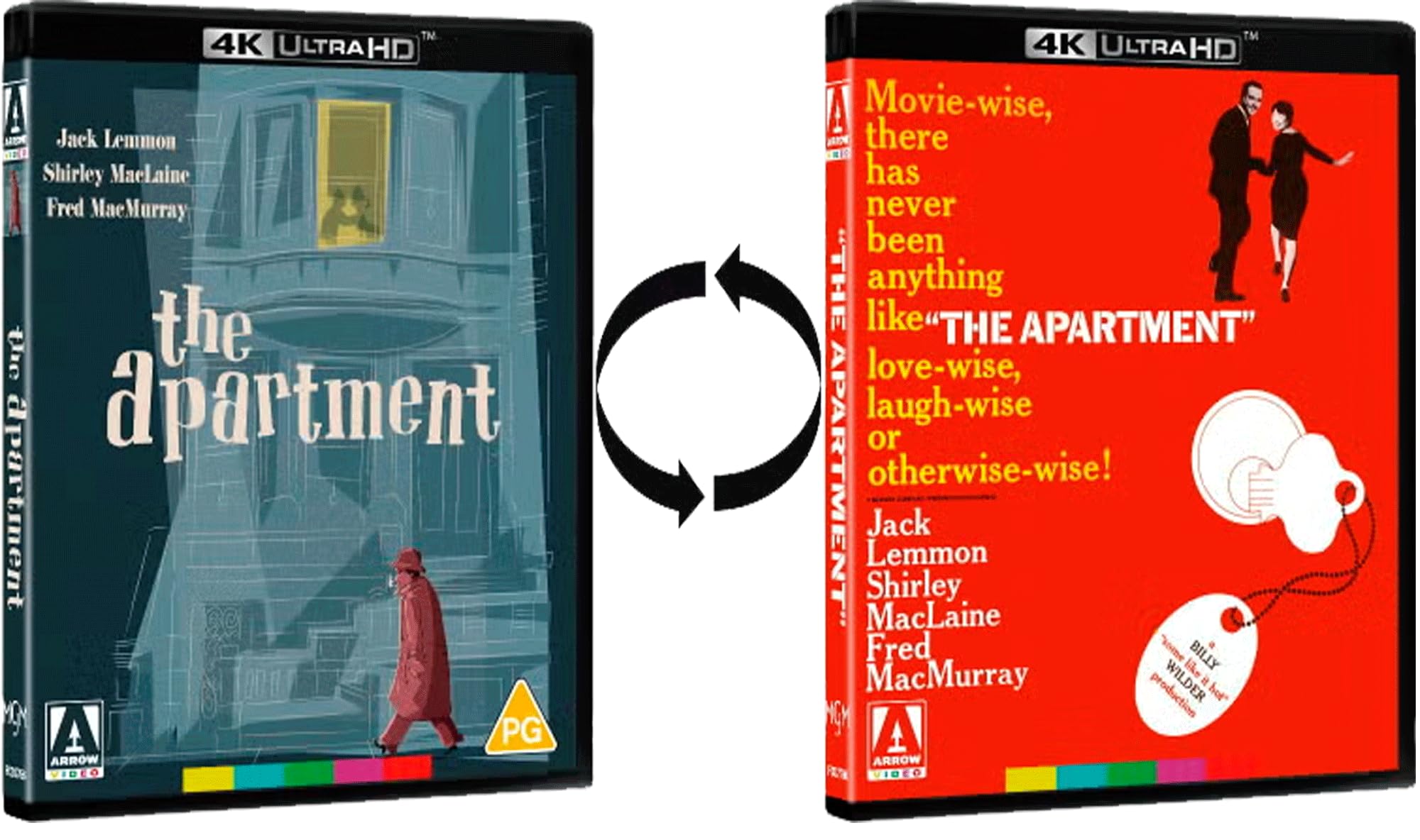 The Apartment (Limited Edition/ Reversible cover/ Booklet) [4K Ultra HD] [Region Free]
