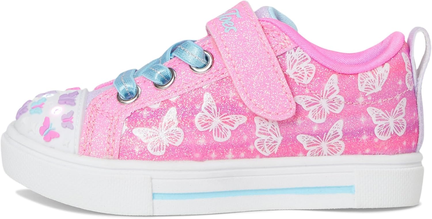 Skechers Girls' Twinkle Sparks - Ombre Flutte Sneakers - Image 4