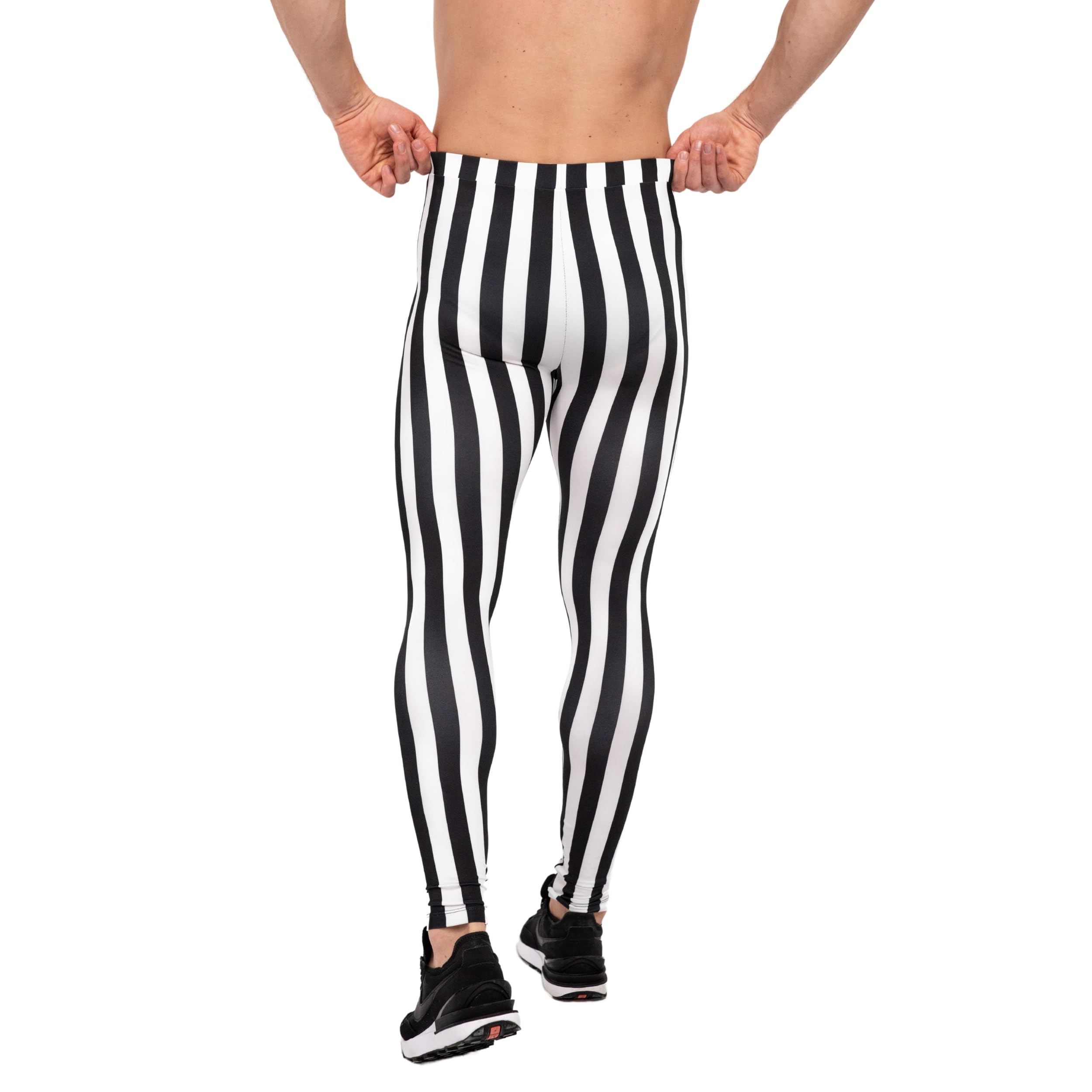 Kapow Meggings Leggings para Hombre Original (Beetlejuice, M)