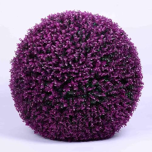 LXUXZ Bola de topiario de plantas artificiales, bola de vegetación artificial, decoración de boj sintético, follaje decorativo, plantas decorativas