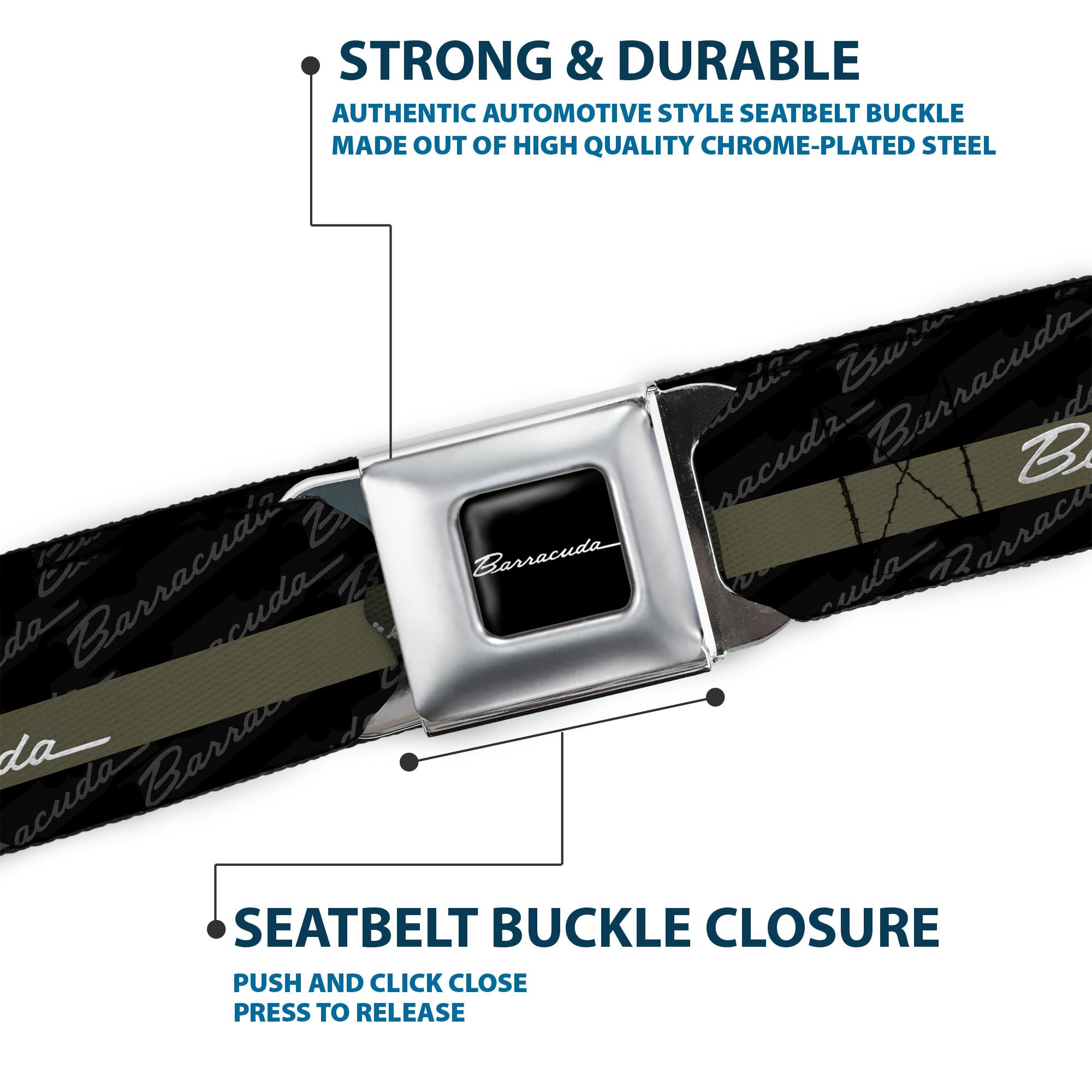 Buckle-Down Cinturón para Hombre