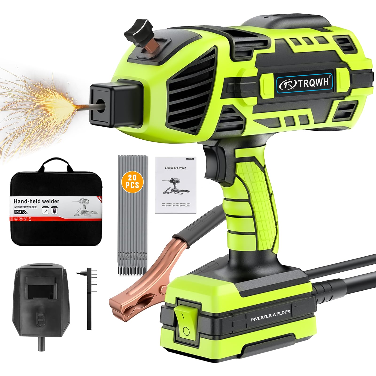 Machine à souder ARC TRQWH pistolet 110 V pour réussir vos soudures tenaces sans coller la tige