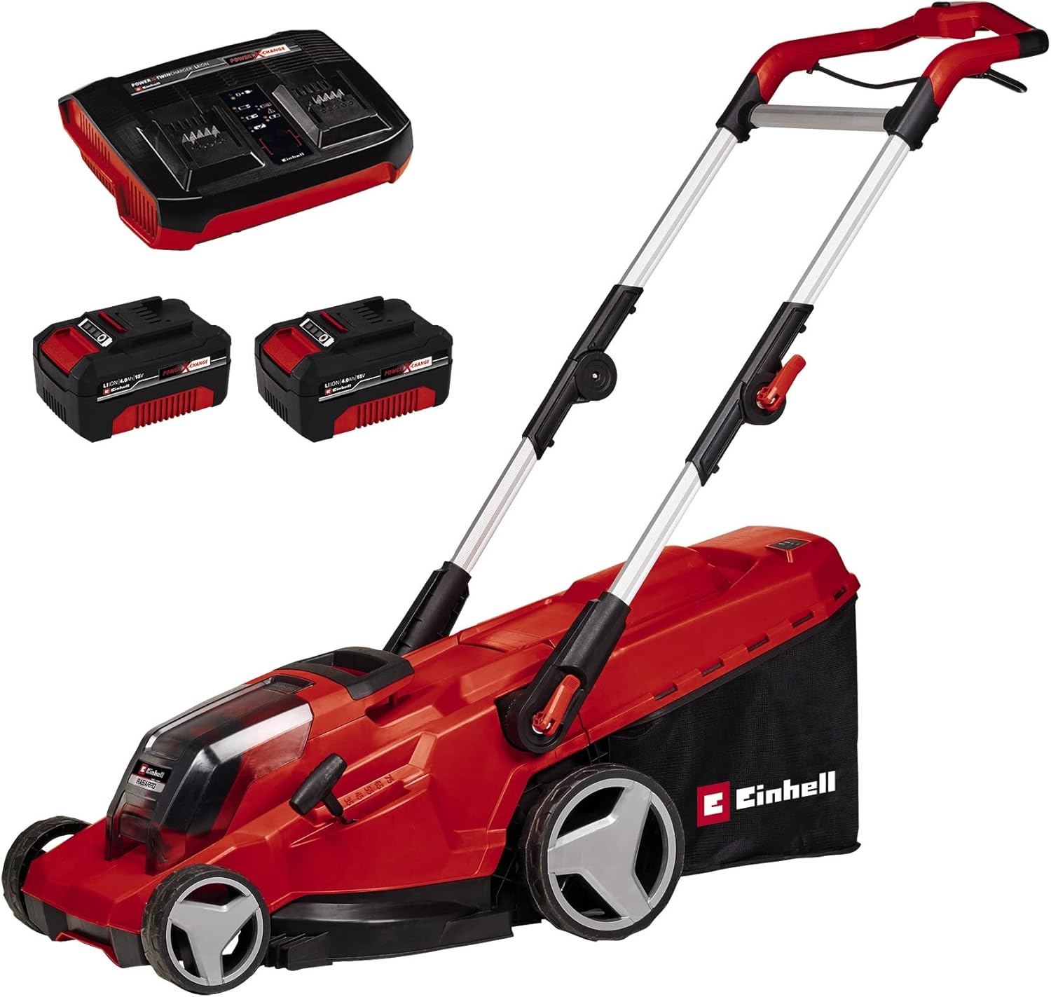 Einhell Akku-rasenmäher Ge-cm 36/47 S Hw Li Power X-change Test Einhell Professional Akku-Rasenmäher RASARRO 36/40 Kit Power X-Change