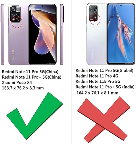 Miniatura 2 de Funda de seda para Redmi Note 11 Pro (China)Note 11 Pro+,Poco X4 - Cubierta de parachoques Placa de metal incorporada para Redmi Note 11 Pro