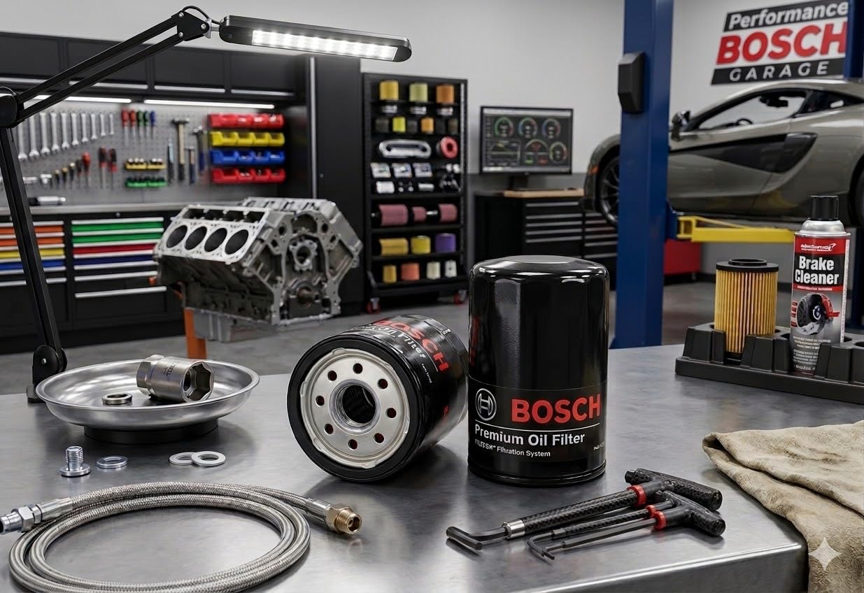 Amazon.com: Bosch Automotive 3311 Premium Oil Filter With FILTECH