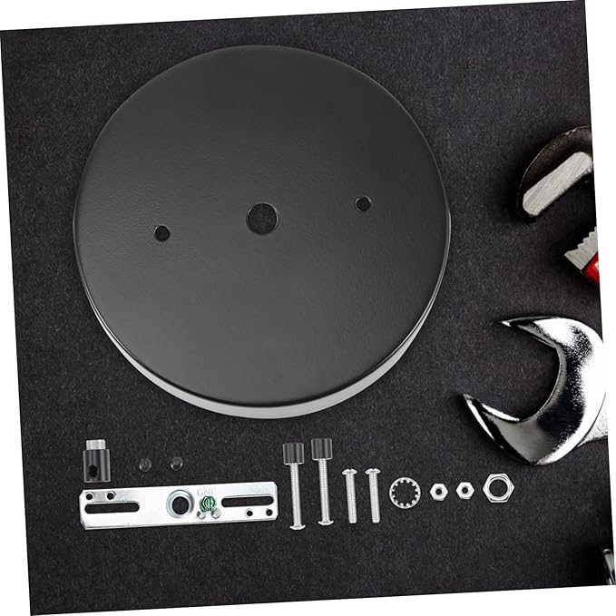 UKCOCO UKCOCO 1 Set Verlichting Accessoires Kroonluchter Luifel Kit Vintage Kroonluchter Plafond Luifel Lichten Dekking Verlichting Plafond Plaat Moderne Plafondlamp Plaat Wandlamp Takken Metaal photo 3