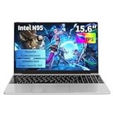 Gaming Laptop 15.6" FHD,Intel N95 Turbo Boost 3.4GHz,16GB DDR4 3200 RAM + 512GB SSD,RGB Backlit Keyboard & Fingerprint Unlock,Windows 11 Pro Laptop Computer for Immersive Performance