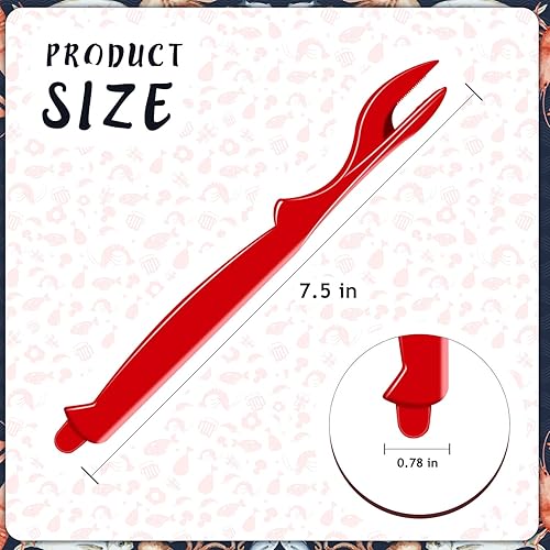 Miniatura 2 de Juego de 12 piezas de galletas de patas de cangrejo, herramientas de cangrejo, herramientas para langosta, cangrejo, cangrejo, langostinos,