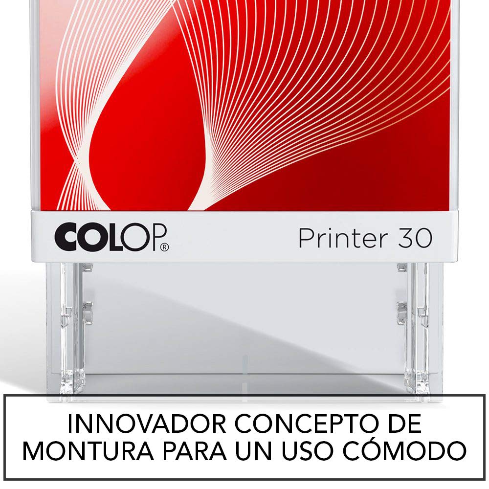 Stamp by Me | Sello de Caucho Personalizado Elegante | Título + Linea Horizontal + Cuerpo | Sello Autoenintable Personalizado | Rectangular (58x22mm)