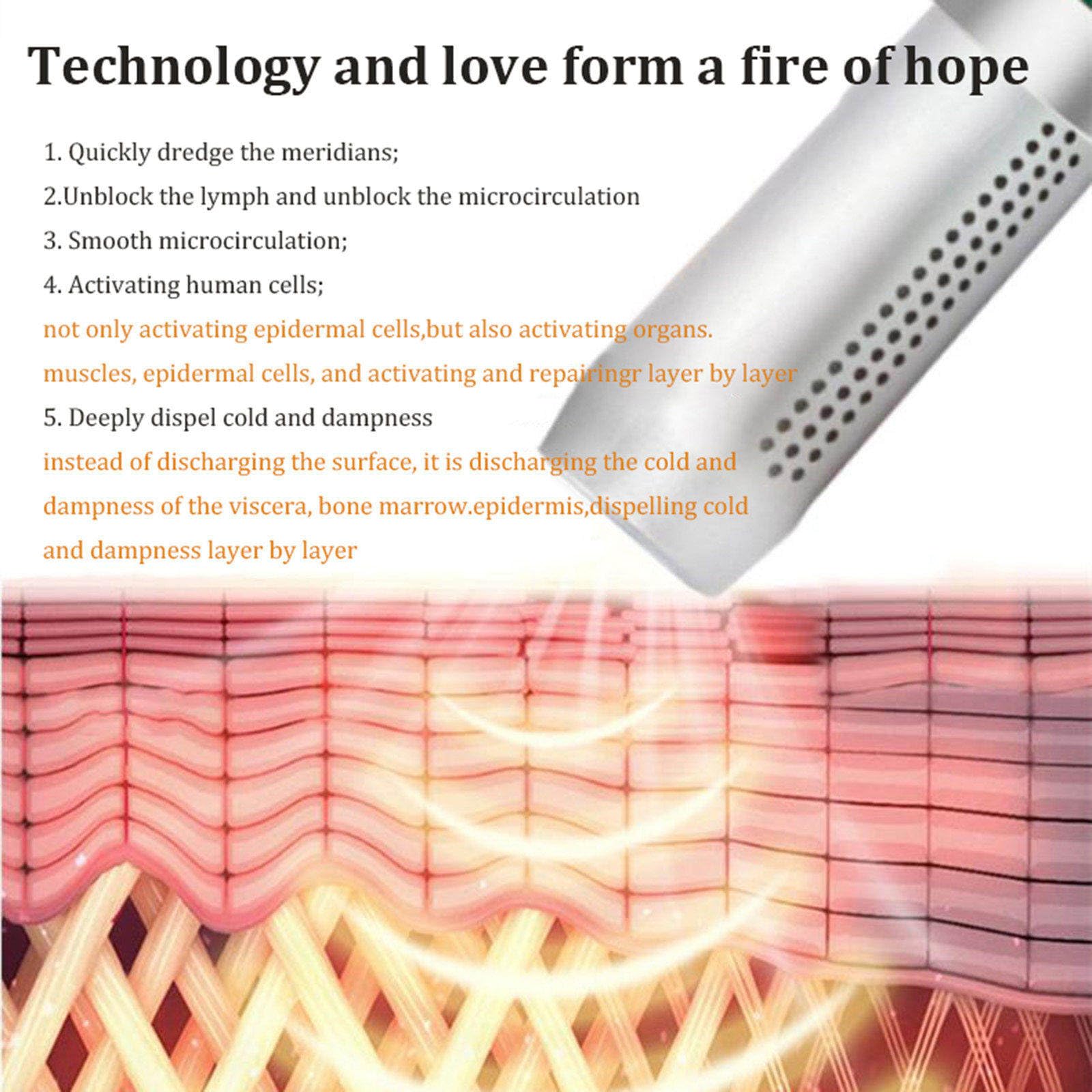 Terahertz Therapy Devices, 6.2 Terahertz Wand – Quantum Wellness Device for Relaxation, Body Revitalization, and Water Enhancement with Terahertz Frequency, for Improve Sleep, Eliminate Fatigue