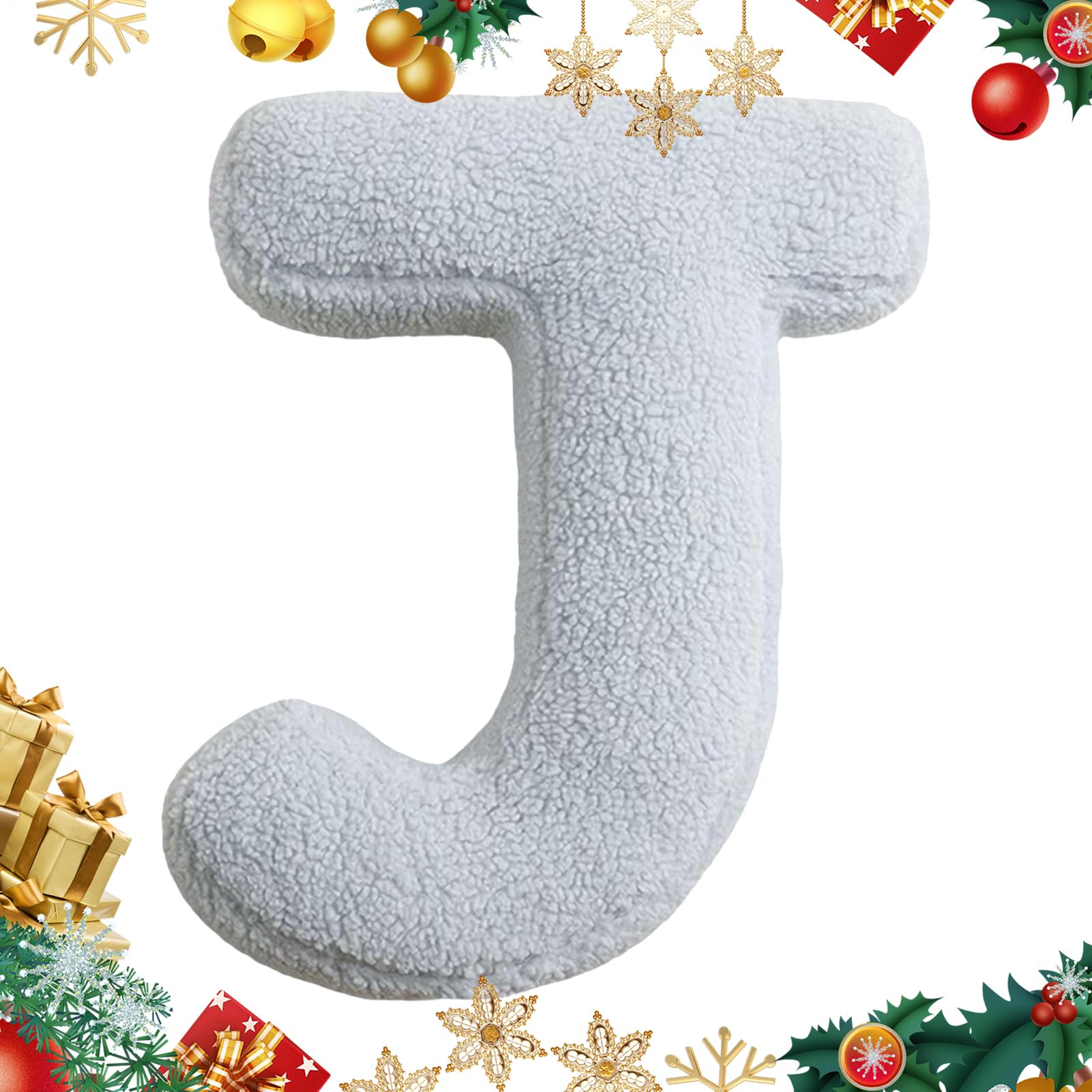 Letter Pillow, Plush 3D English Alphabet Cushion, Cute A To Z Initial Letter Pillow, Soft Hugging Pillows Decorative, For Sofa Bedroom Car Decor