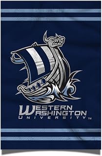 Desert Cactus Western Washington University Poster Vikings WWU 11 x 17 Inch Room Office Décor Decoration Official Fan Gear (11x17 inch, Version 3)