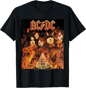 AC/DC Music Band Highway to Hell T-Shirt