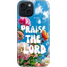 Apple iPhone 14 ile Uyumlu K l f, Praise Temal  Desenli, Darbe Emici Silikon