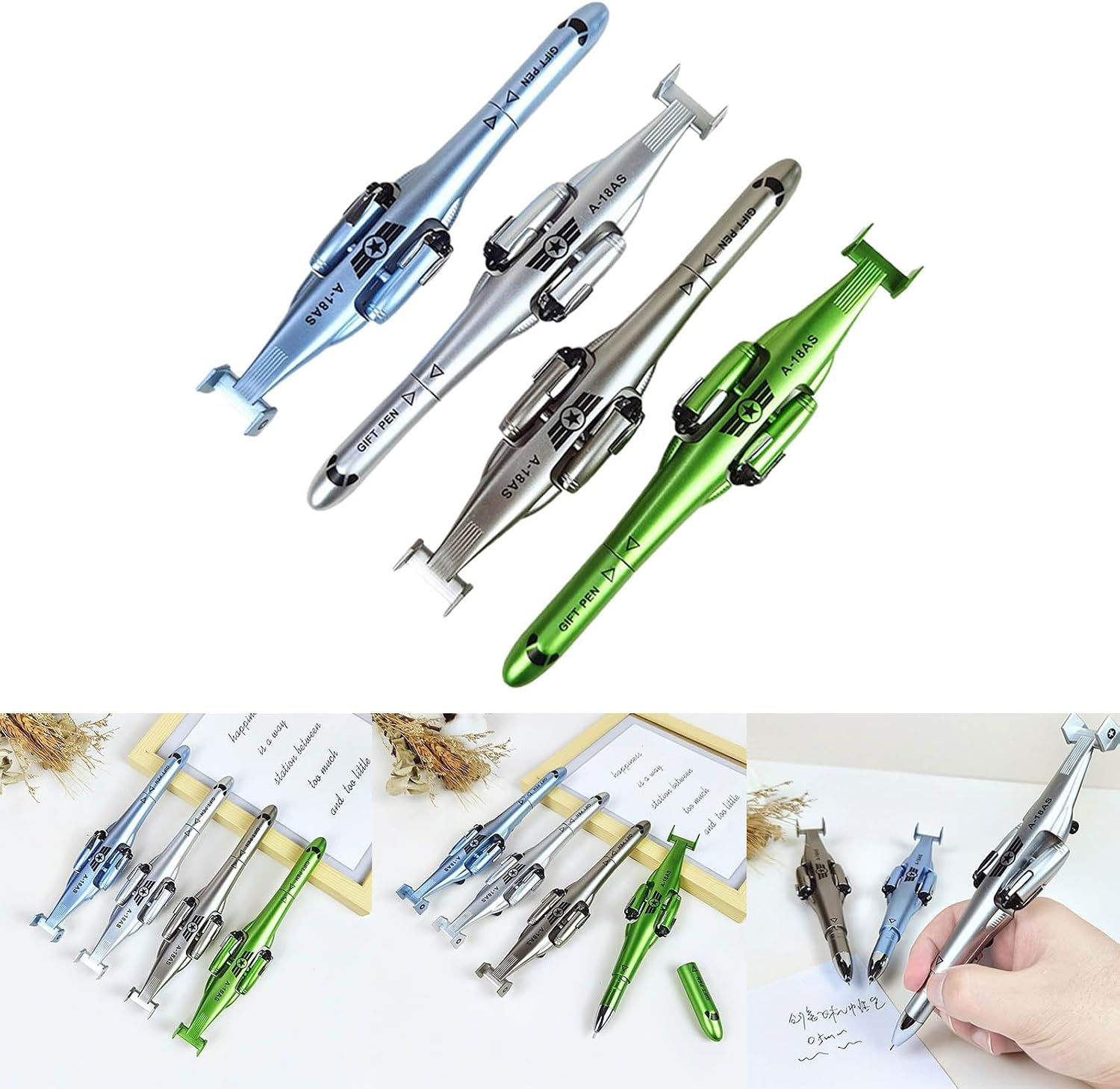 Creative Helicopter Gel Pens Quick Dry Pen Roller-Ball Pens Novelty Smooth Writing Pens Funny Student Prizes Gifts Novelty Smooth Writing Pens image 2