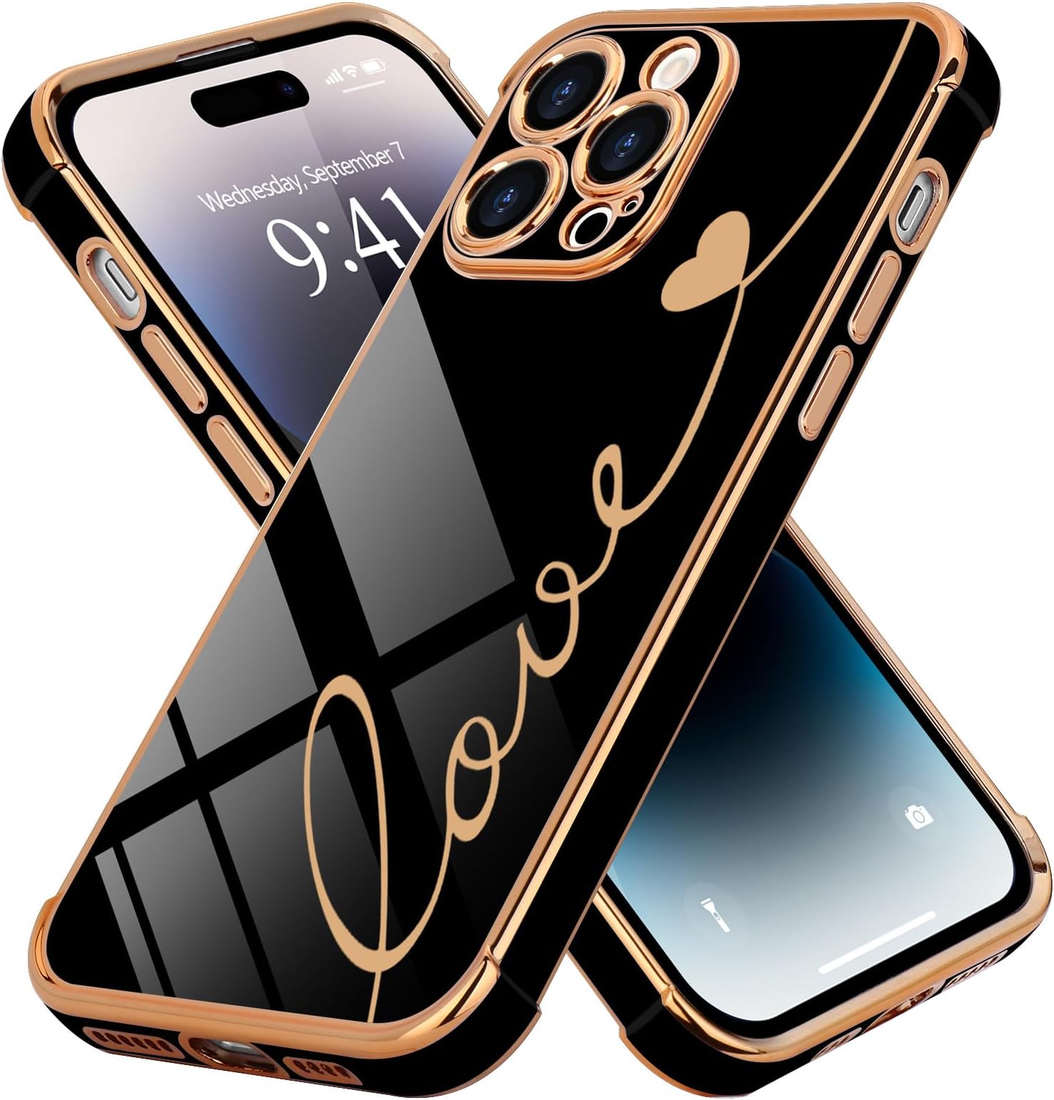 Teageo Compatible with iPhone 14 Pro Max Case for Girl