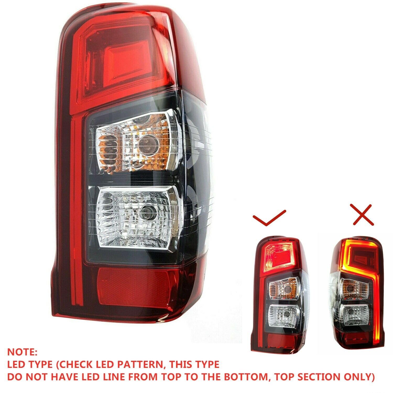Rear Bumper Tail Light Lamp For Mitsubishi Express 2020-On – Right Side Halogen