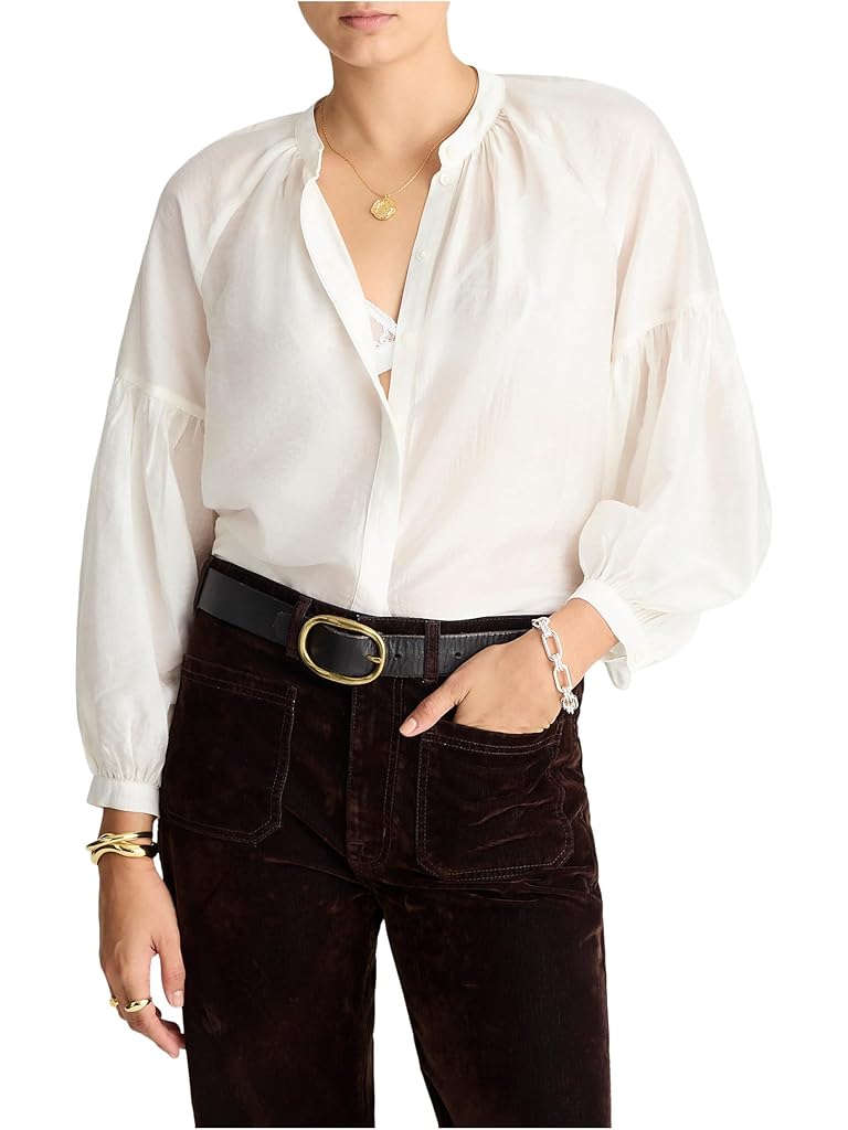 White Madewell Germaine Top
