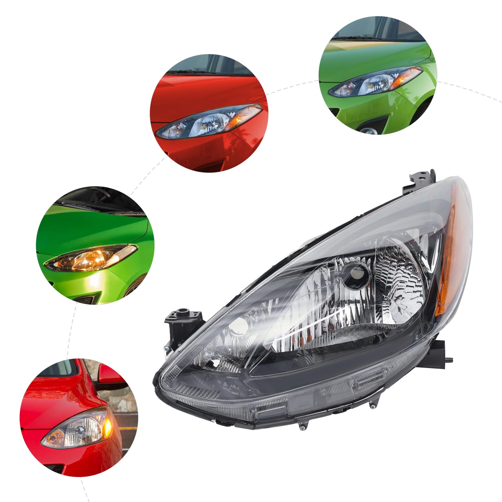 Amazon.com: Headlight Assembly Compatible For 2011 2012 2013 2014 Amazon.com: Headlight Assembly Compatible For 2011 2012 2013 2014