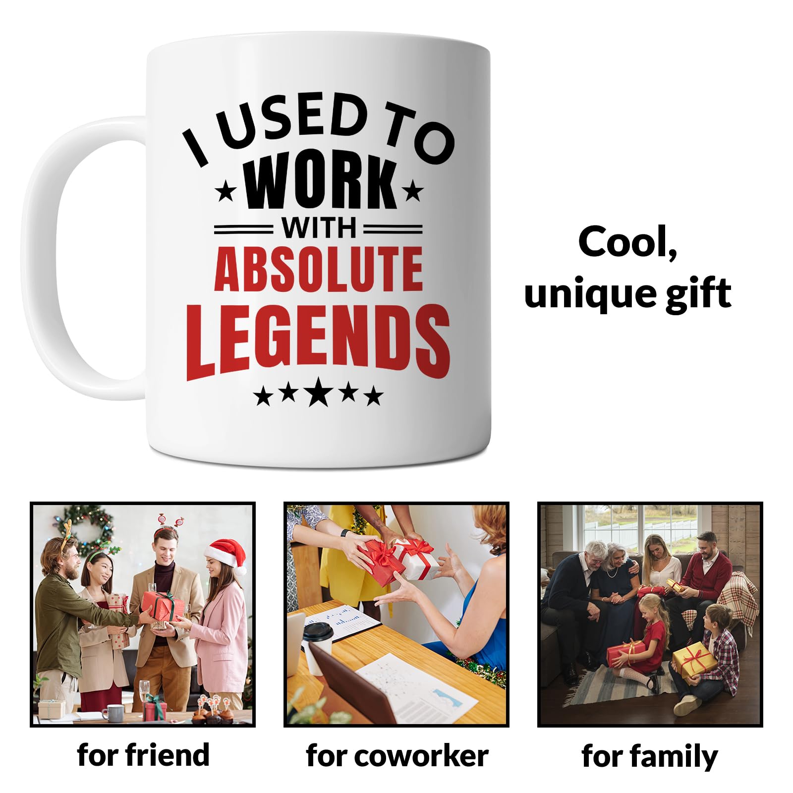 Tazza Divertente Con Scritta: Hope Your New Colleagues Are C*NTS – Addio Collega, Nuovo Lavoro