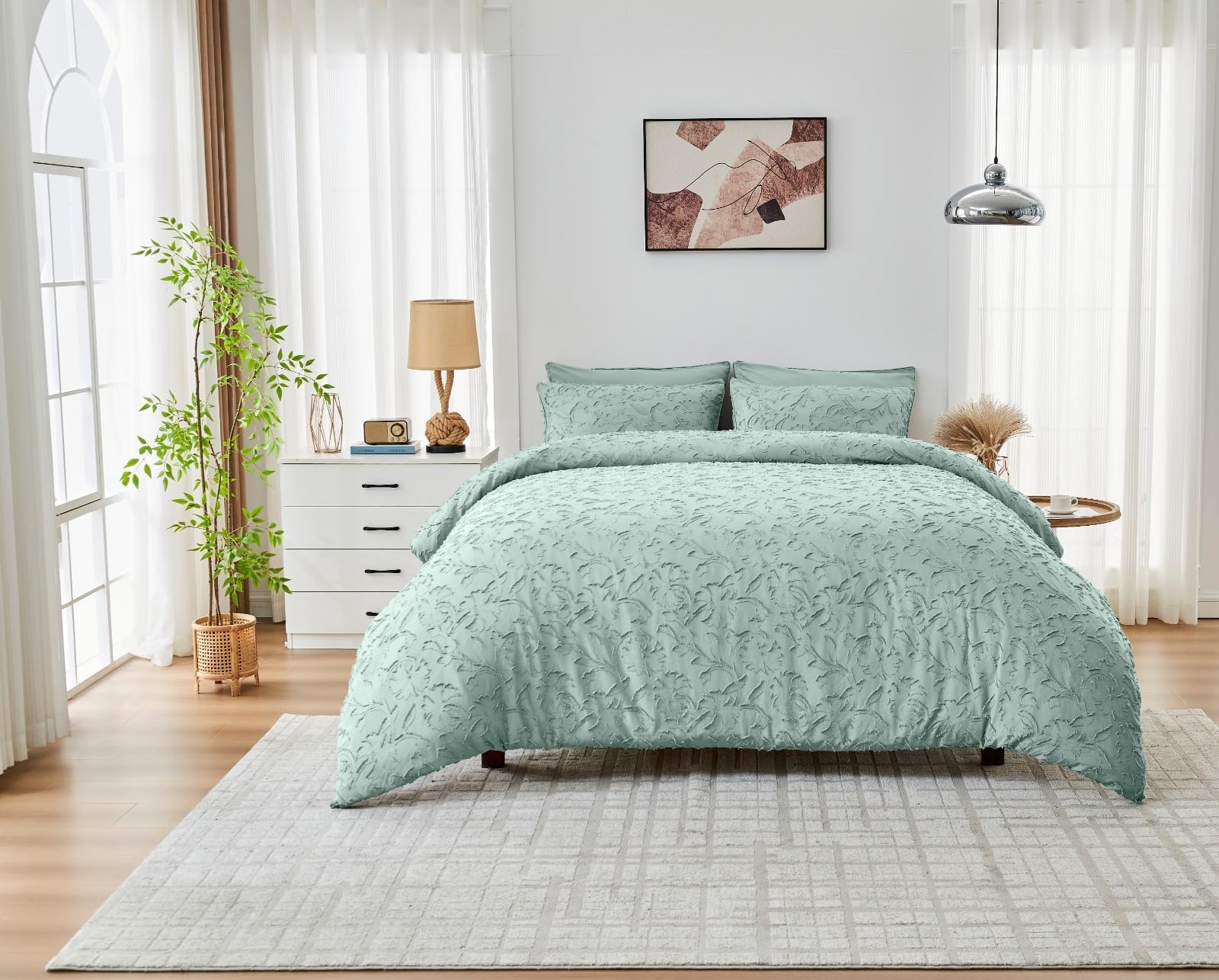 GC GAVENO CAVAILIA Jacquard Double Duvet Cover Set with Pillow Cases
