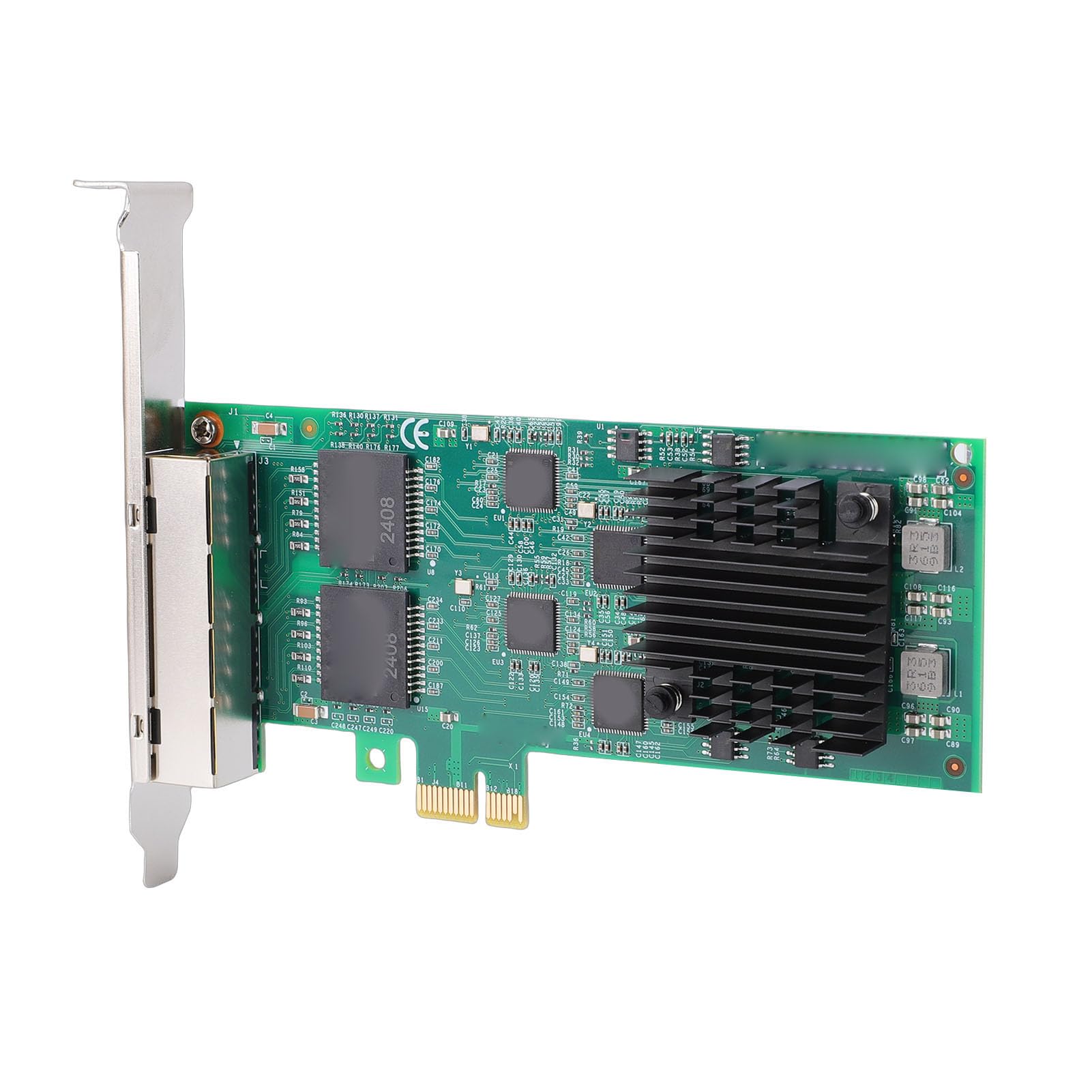 Scheda di Rete PCB PCI Express Scheda NIC 1GbE Quad RJ45 Porte