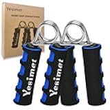 Hand Grip Strengthener Set, Forearm Exerciser, Finger Exercise Gripper, Grip Strength Trainer, hand Trainer-Soft Foam Hand Exerciser for Quickly Increasing Forearm and Hand Grips,2 Pack