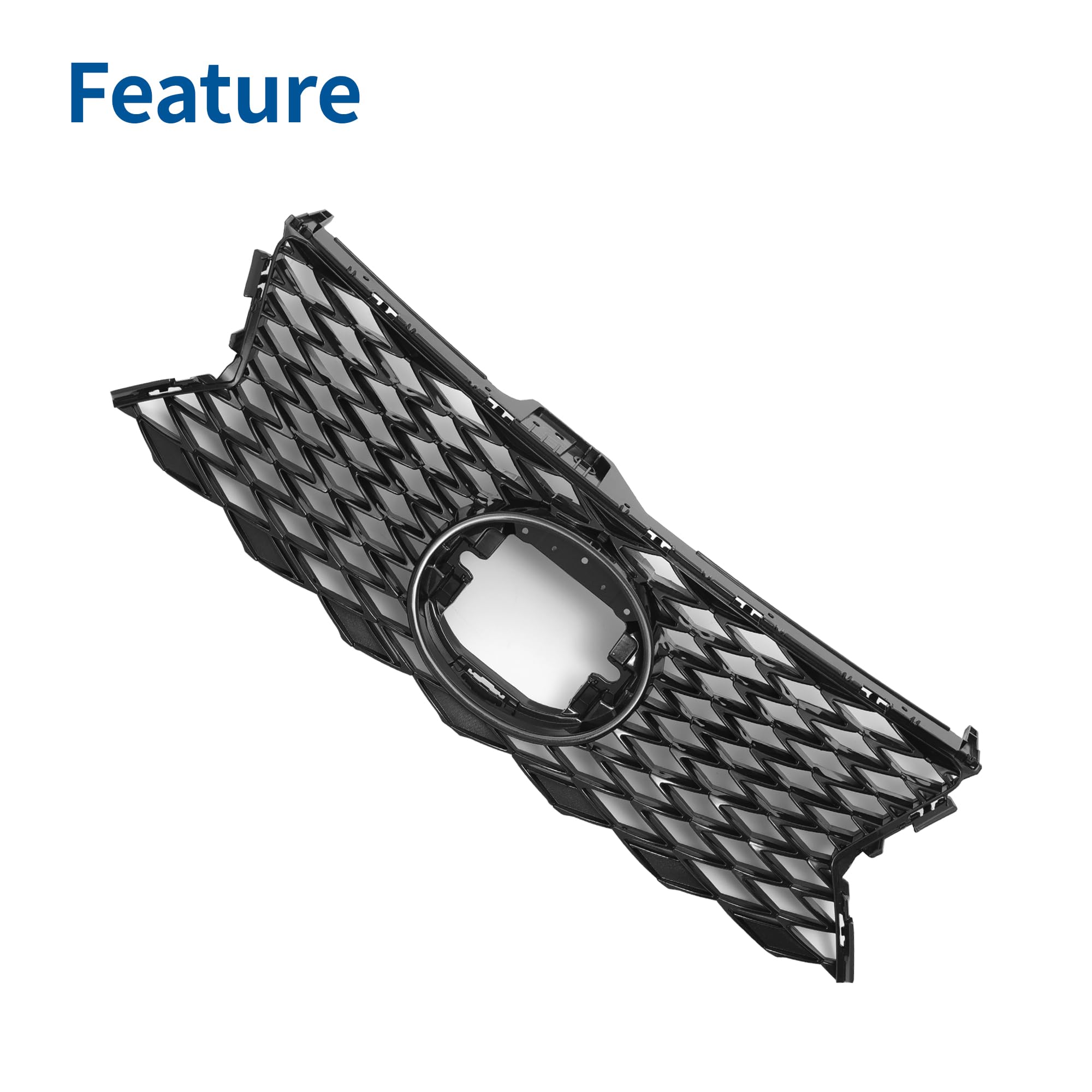 Amazon.com: X AUTOHAUX Front Upper Hood Bumper Grille Grill for