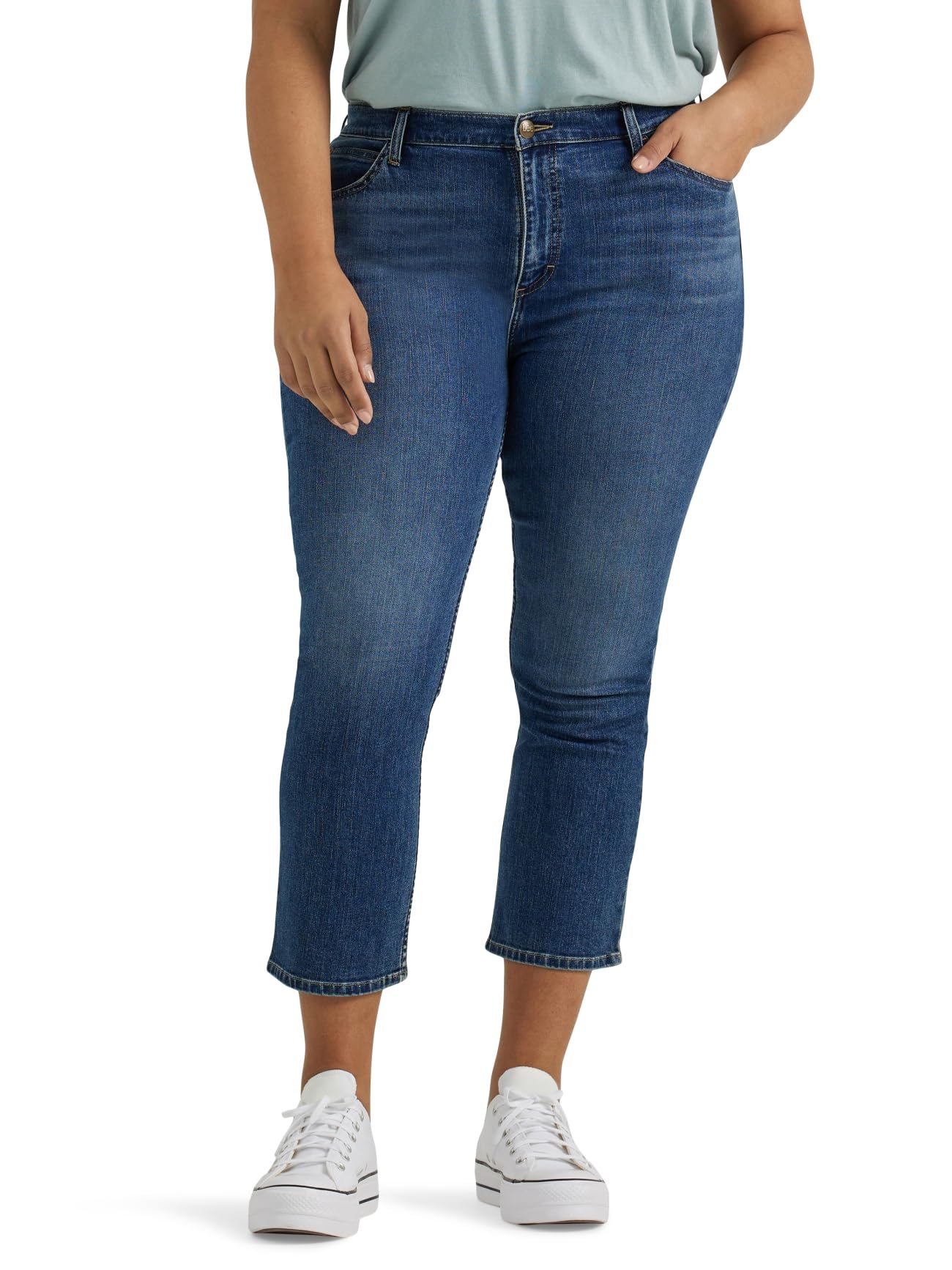 Lee Mid-Rise 21 Capri Jean