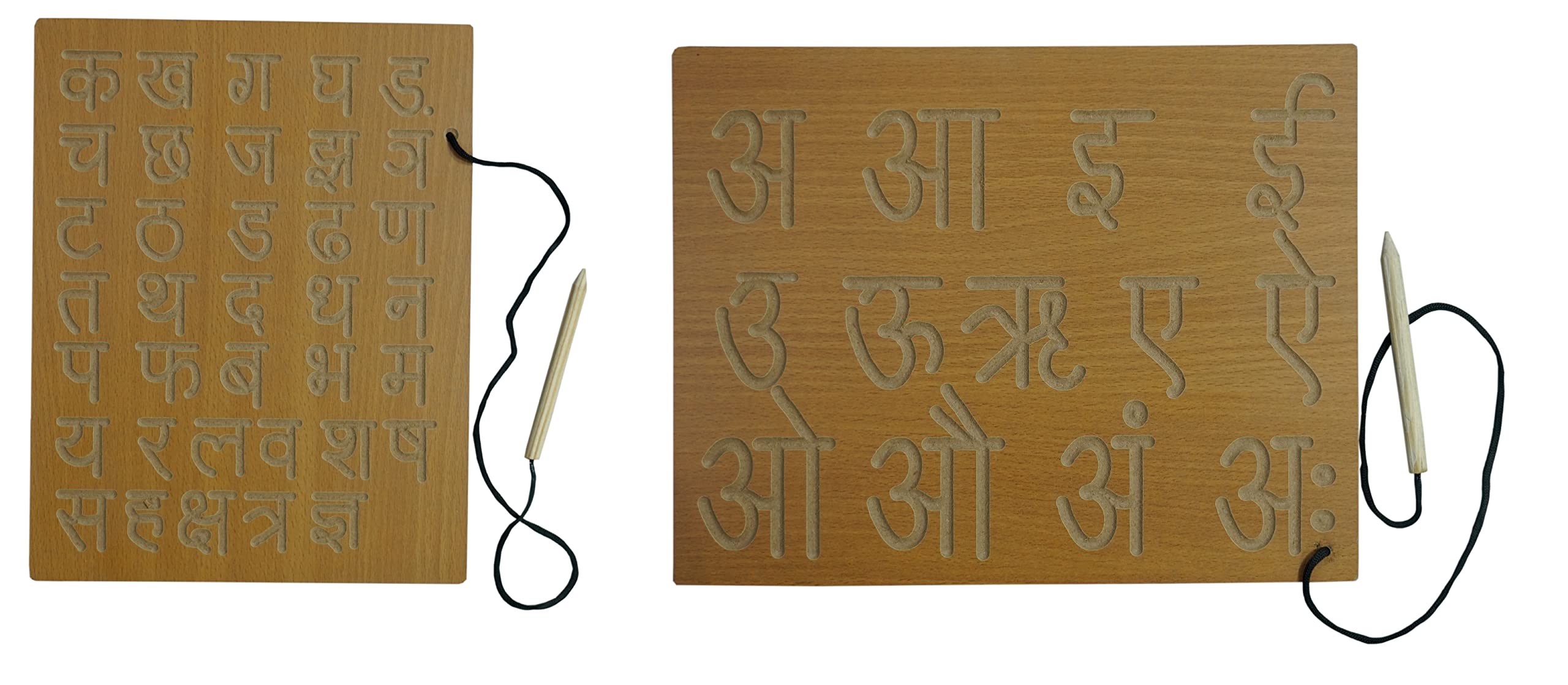 DgCrayons Wooden Combo Hindi Consonant & Vowels Writing Laminated Tracing Board with Dummy Pencil for Kids Age 2+ (B09TZ5XD9R) Amazon Price History, Amazon Price Tracker