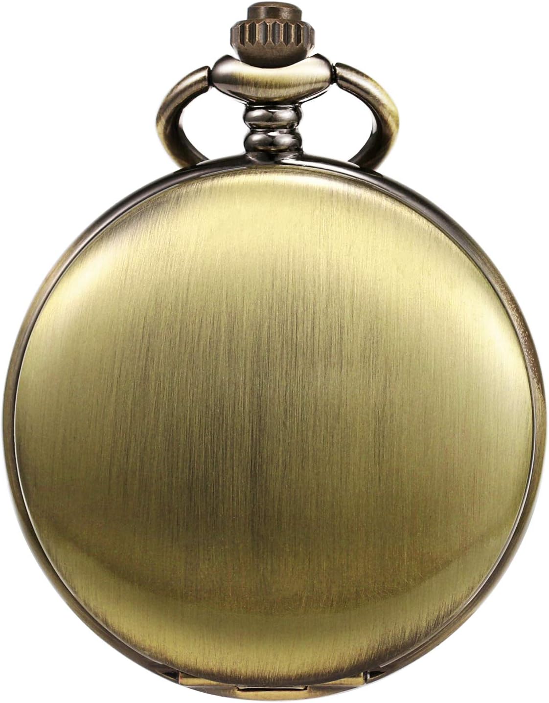 TREEWETO Pocket Watch Personalized Engraved Pocket Watch with Chain Men's Birthday Father's Day Father's Day Gift