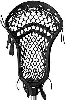 Silverfin Lacrosse Head, Strung Lacrosse Head, Str...