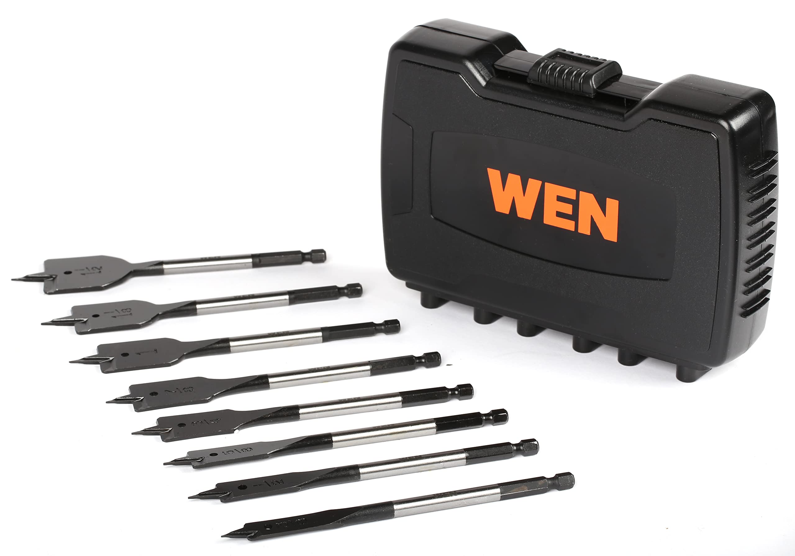 Foret à bois WEN DB818P mèche longue de perçage coffret 8 pièces