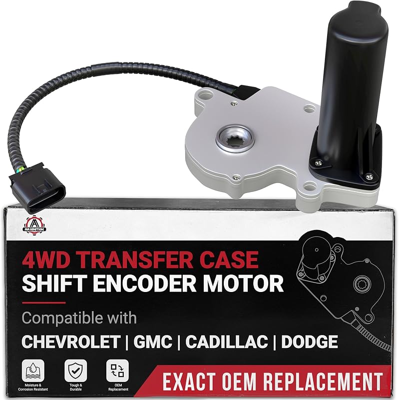 Motor codificador de mudança da caixa de transferência 4WD AA Ignition para Chevrolet, GMC, Cadillac e Dodge – Substitui 19125571, 600910, 88962314