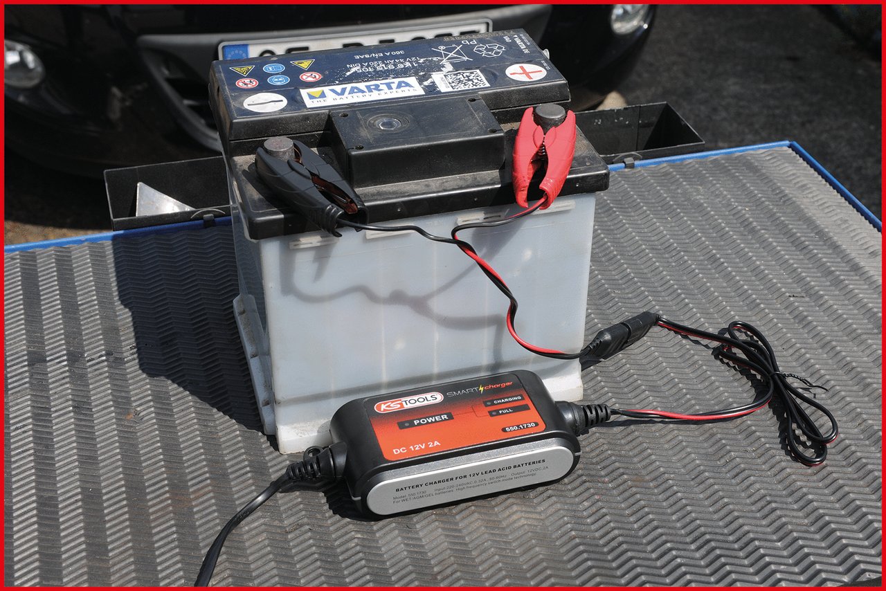 KS Tools 550.1730 Chargeur de Batterie - 12V/2A