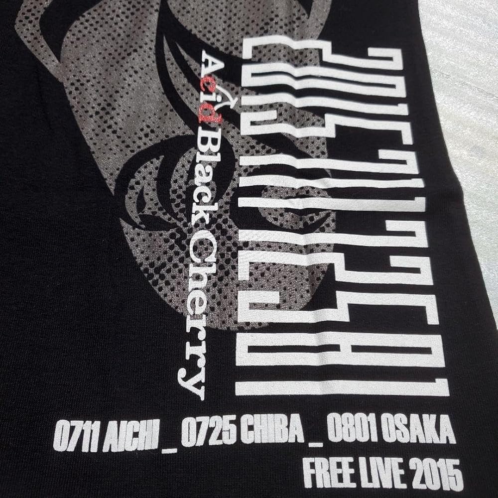 【acid black cherry】フリーライブ 2011 ライブTシャツ Acid Black Cherry フリーライブ2011 - メルカリ