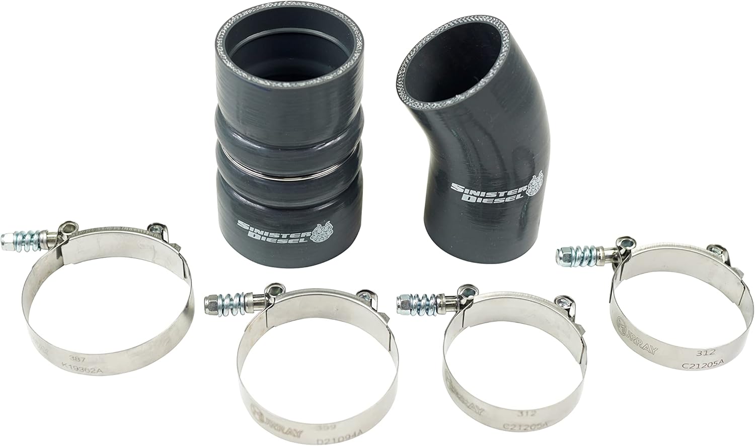 Sinister Diesel Hose & Clamp Kit for Ford Powerstroke 2003-2007 6.0L