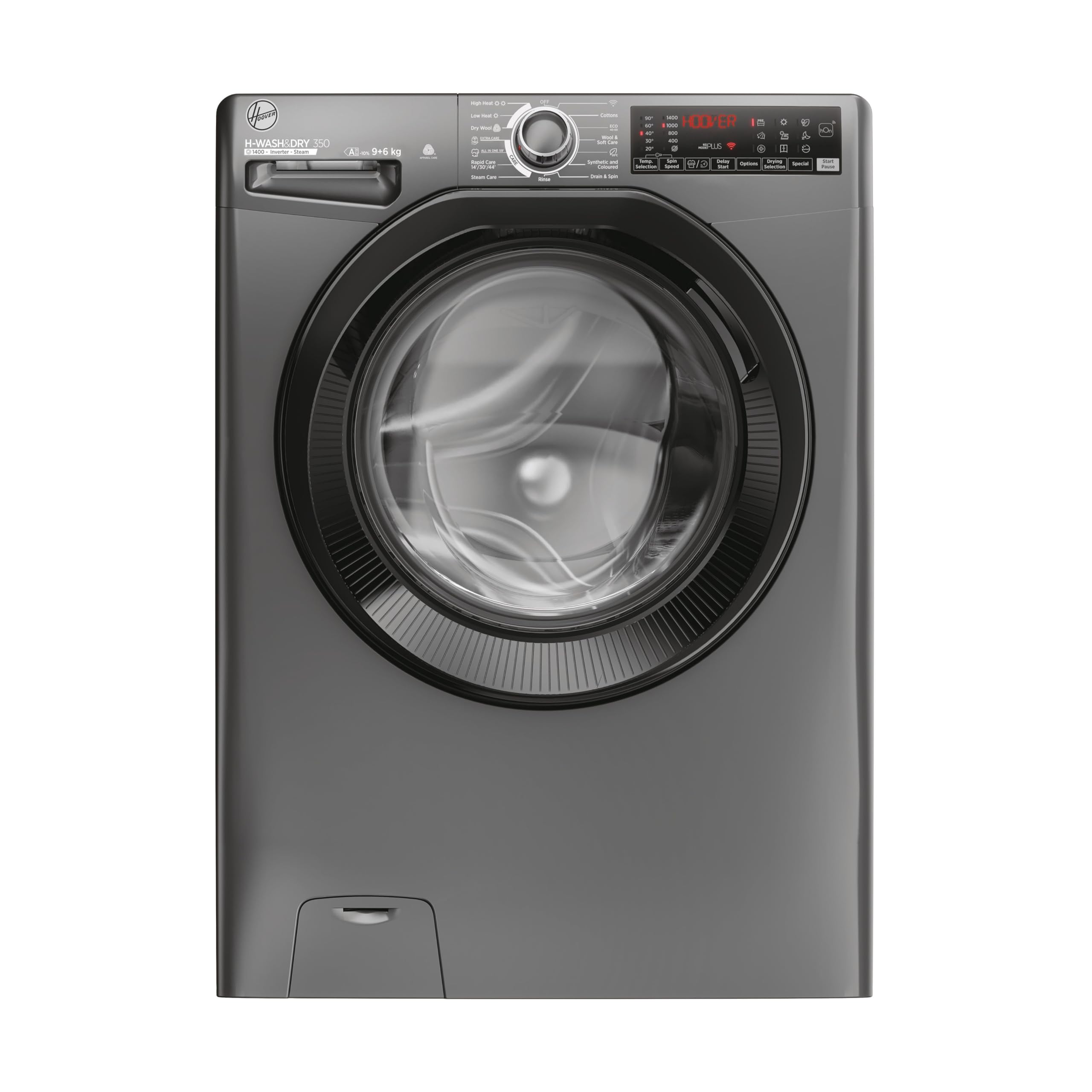 Hoover H Wash&Dry 350 9/6 kg 1600rpm Washer Dryer Graphite — view 14