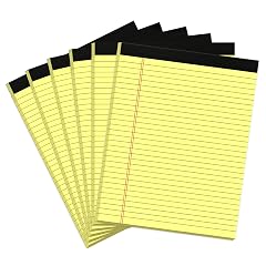 Legal Pads 8 5 x 11 Yellow Writing Pads Wide Ruled Note Pads 8 5 x 11 Lined