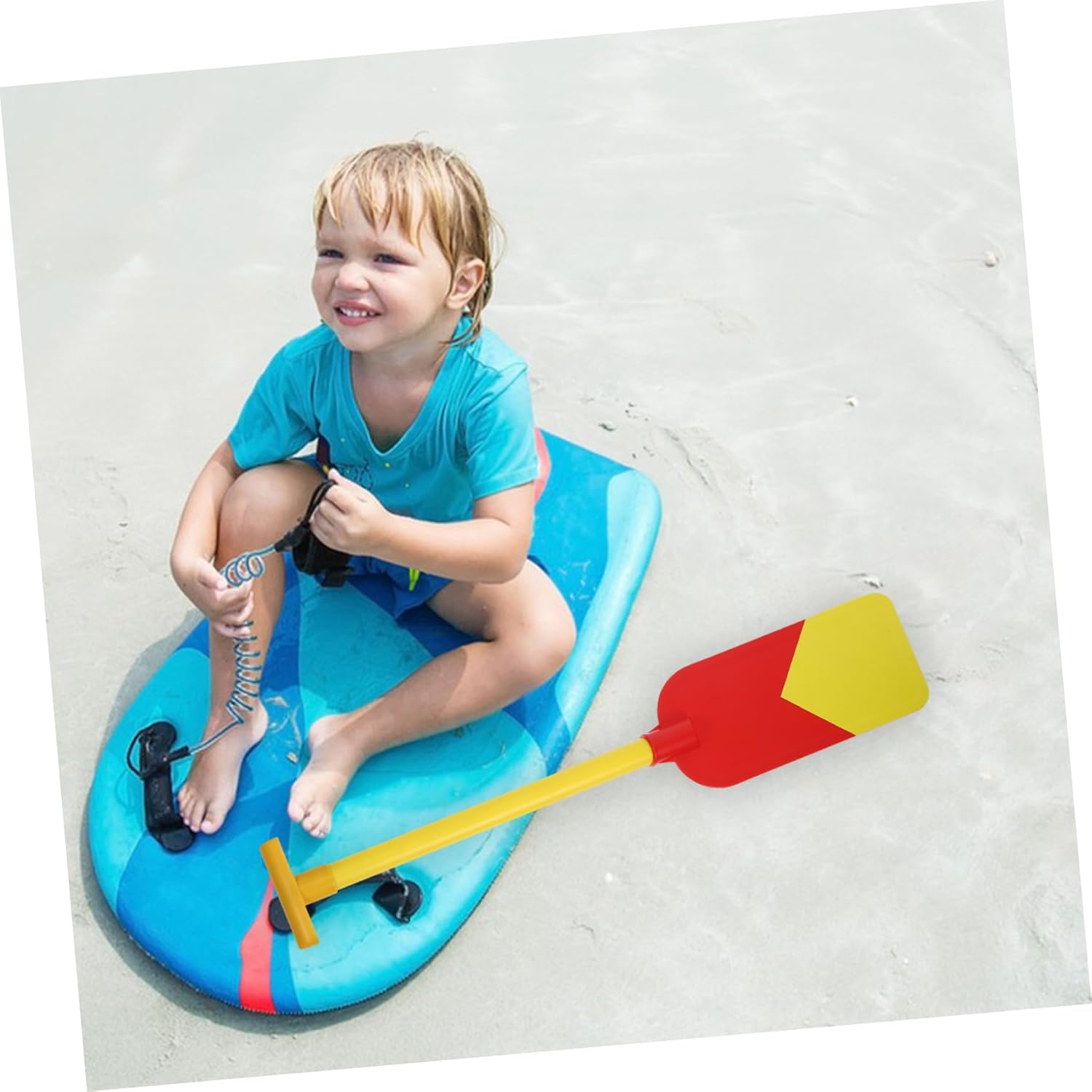 YARNOW Plastic Kayak Paddle Boat Paddling Props for Boys and Girls Kayaking Accessories Kayak Paddle Oar Prop Rowing Boat Oar